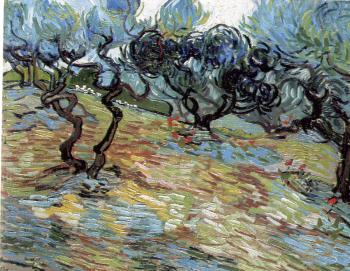 Vincent Van Gogh : Olive Orchard III